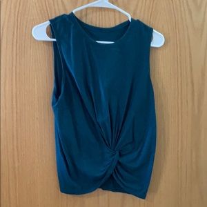 Lululemon front twist crop top